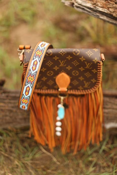 louis vuitton customised bag|vintage Louis Vuitton fringe bags.